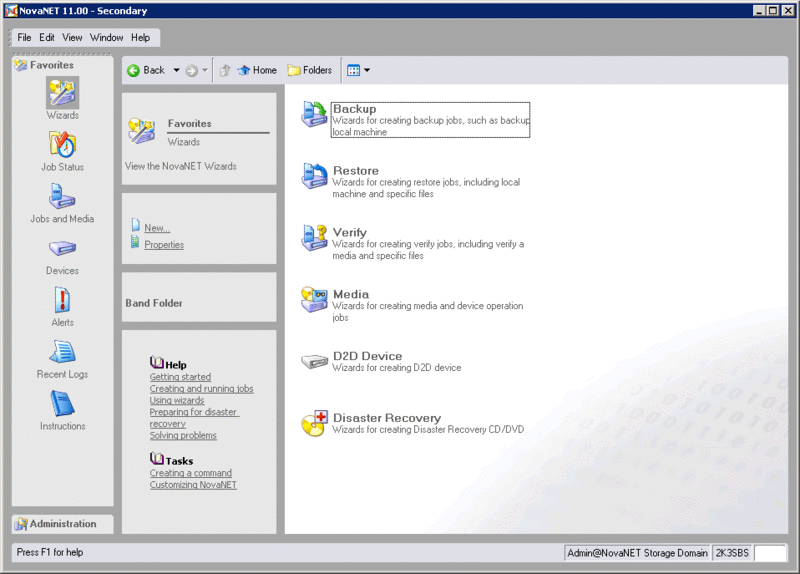 NovaNET 9 for Windows Networks Screenshot